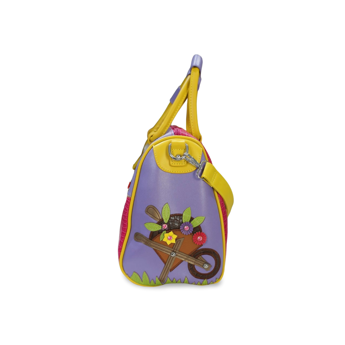 Yellow France Inspired Embroidered Doctor’s Bag
